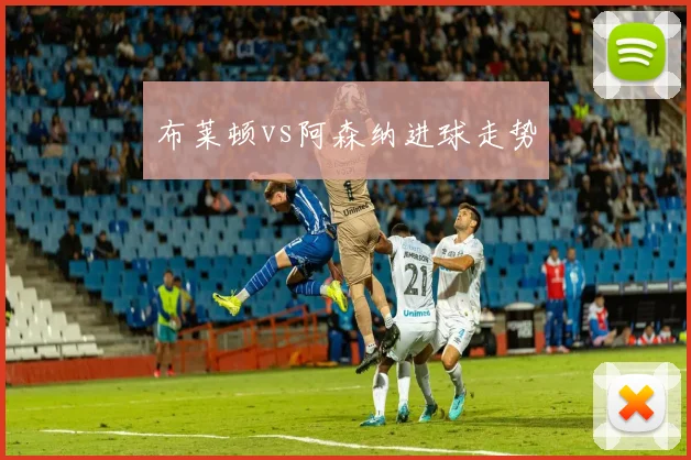布莱顿vs阿森纳进球走势